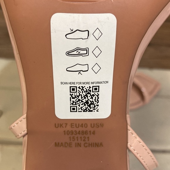 ASOS Hilton Barely There Block Heel Sandals - Picture 11 of 11